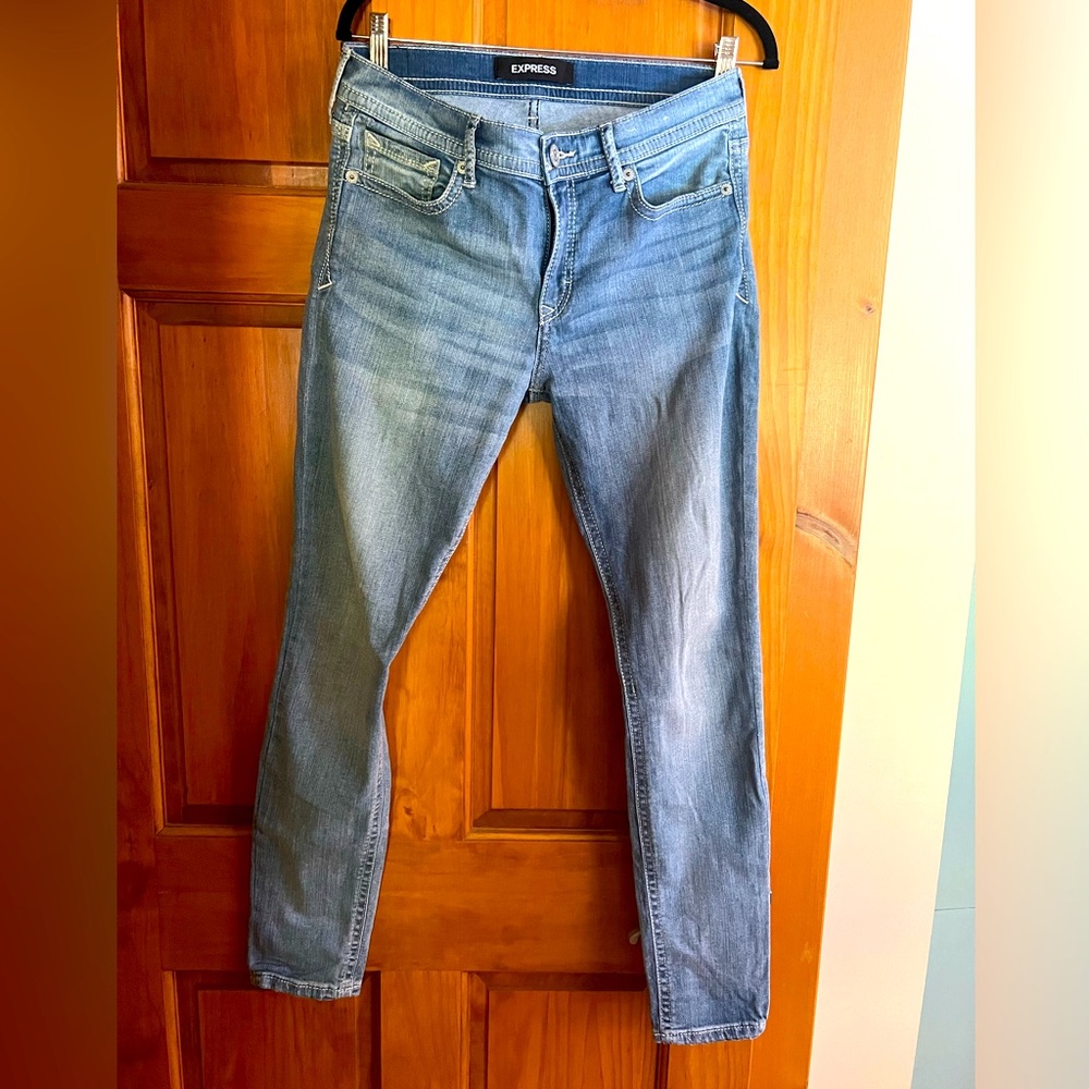 Express Jeans Stretch Legging Midrise size 8R
